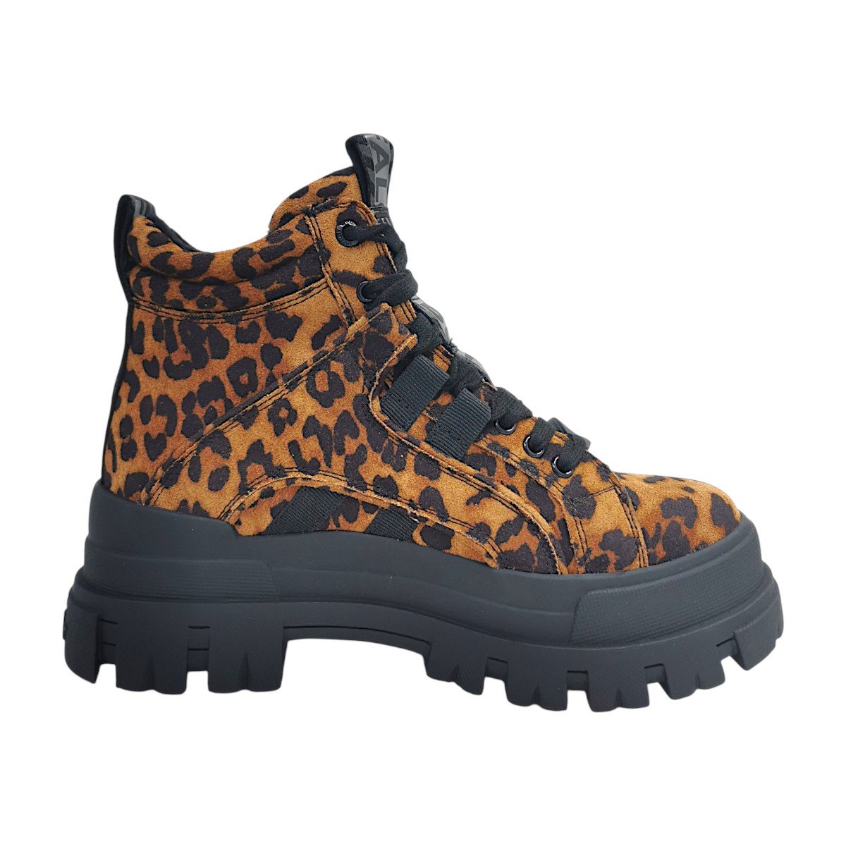 Buffalo Aspha NC MID 1622591 Braun black/beige leo