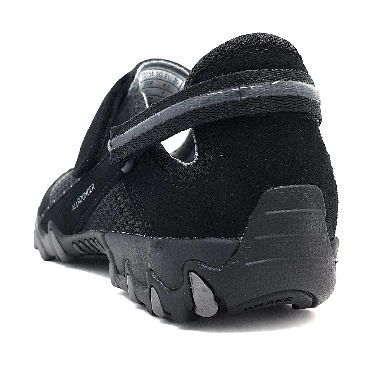 Allrounder by Mephisto Niro C. Suede P2007637 Schwarz 14 Black