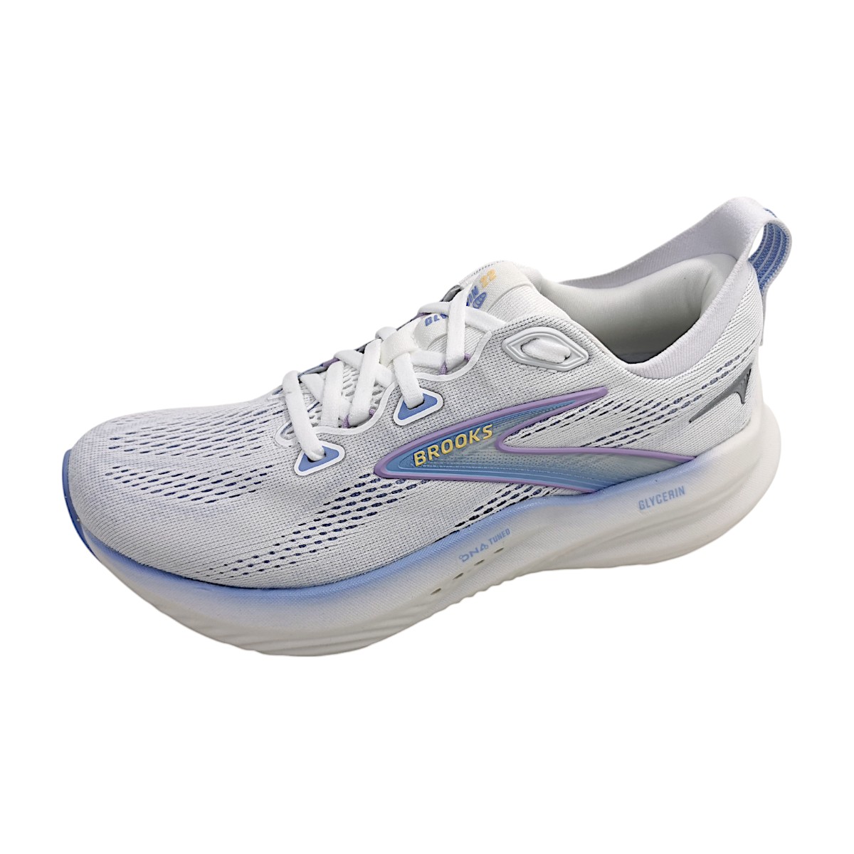 Brooks Glycerin 22 1204341B Weiß white/blue/apricot 137 Brooks Glycerin 22 1204341B Weiß white/blue/apricot 137