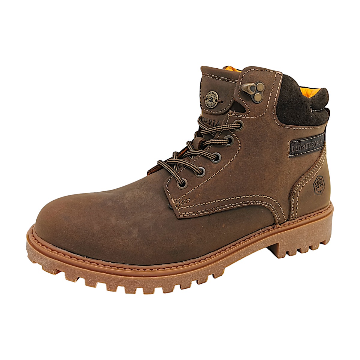 Lumberjack River Herrenschuhe Schnürstiefel Braun (cotto/dk.brown, Gr. 1:41)