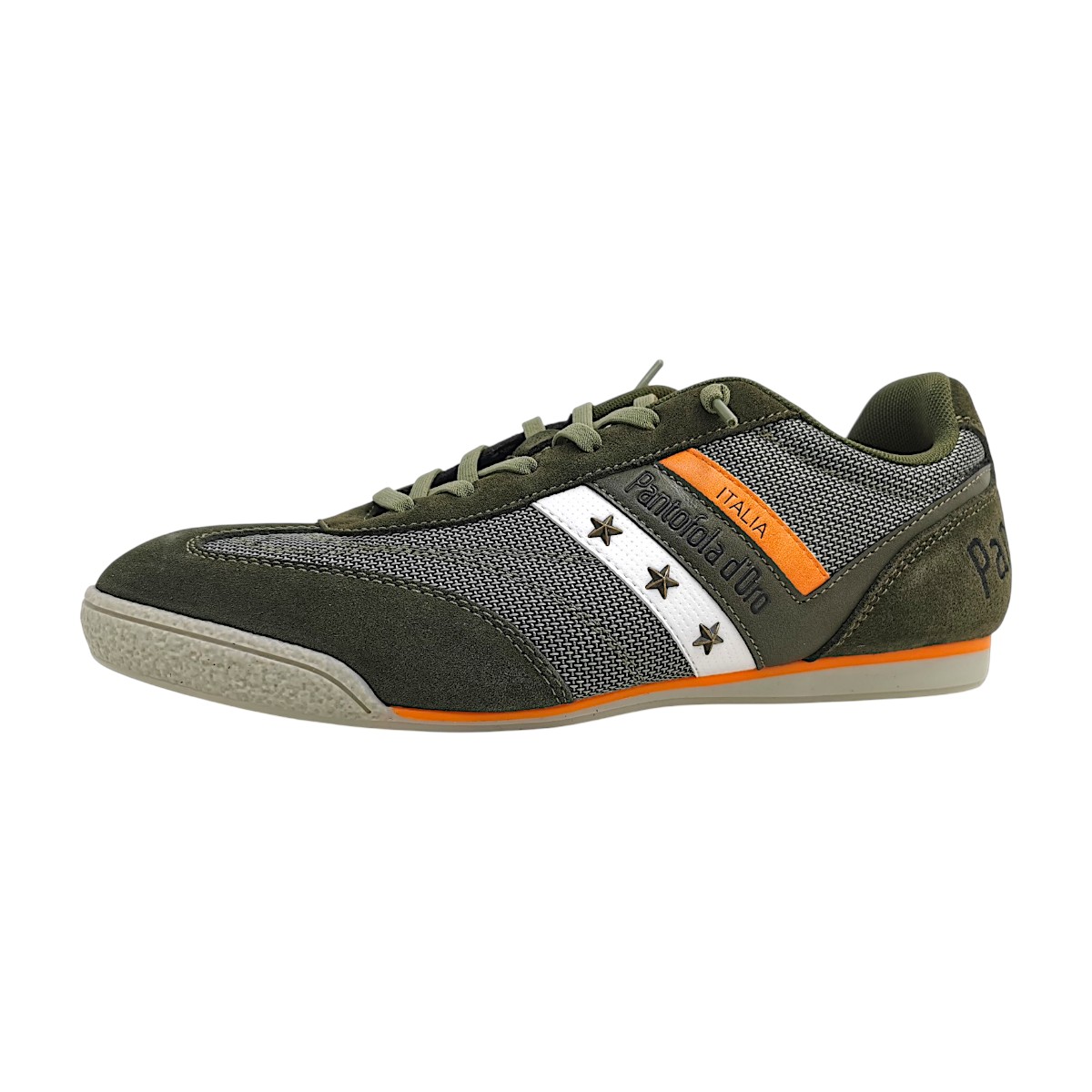 Pantofola d`oro Vasto Herrenschuhe Schnürschuhe Slipper Grün Freizeit