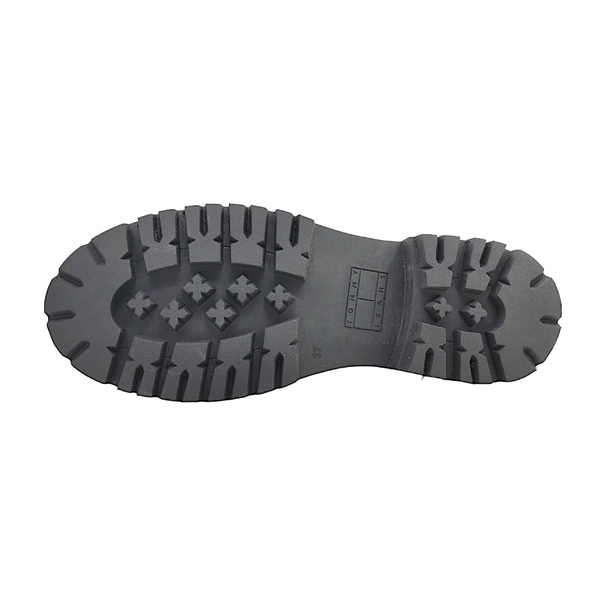 Tommy Hilfiger Lace Up Damenschuhe Stiefel Schnürer Schwarz Freizeit (BDS Black, Größe 39 EU)