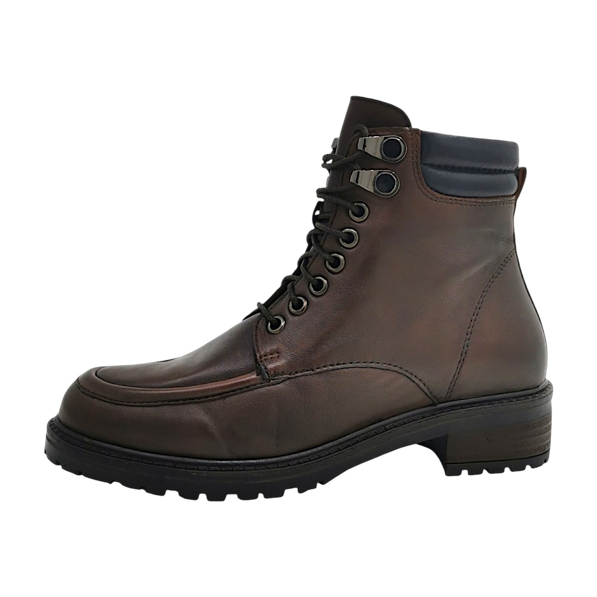 Damenschuhe Reißverschluss Schnürstiefel Braun Freizeit (castagno/black, Größe 39 EU) Damenschuhe Reißverschluss Schnürstiefel Braun Freizeit (castagno/black, Größe 39 EU)