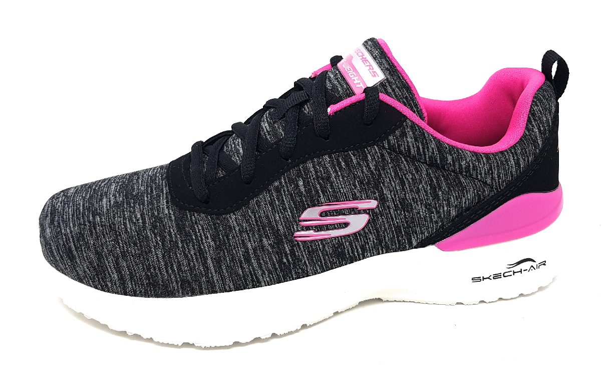 Skechers Dynamight 149344 BKHP Schwarz BKHP Black/Pink Skechers Dynamight 149344 BKHP Schwarz BKHP Black/Pink