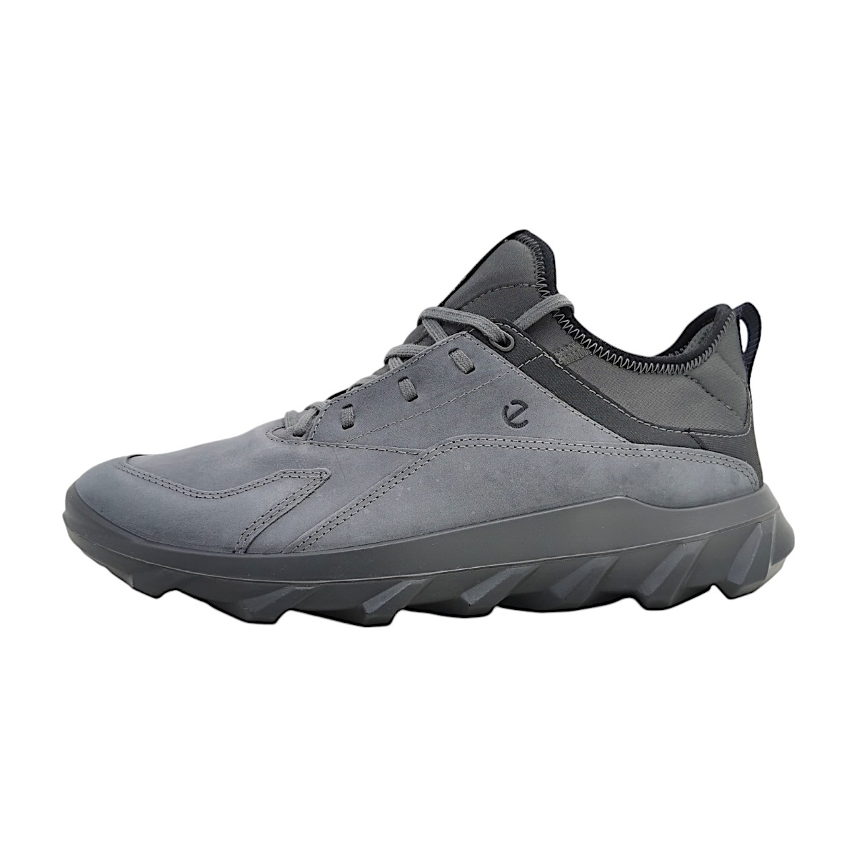 Ecco Herrenschuhe sportlicher Schnürer Grau Freizeit