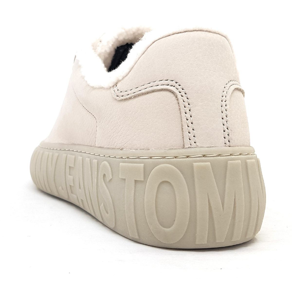 Tommy Hilfiger New Cupsole Leat WL EN0EN2274AEV Weiß AEV- Bleached Stone Tommy Hilfiger New Cupsole Leat WL EN0EN2274AEV Weiß AEV- Bleached Stone