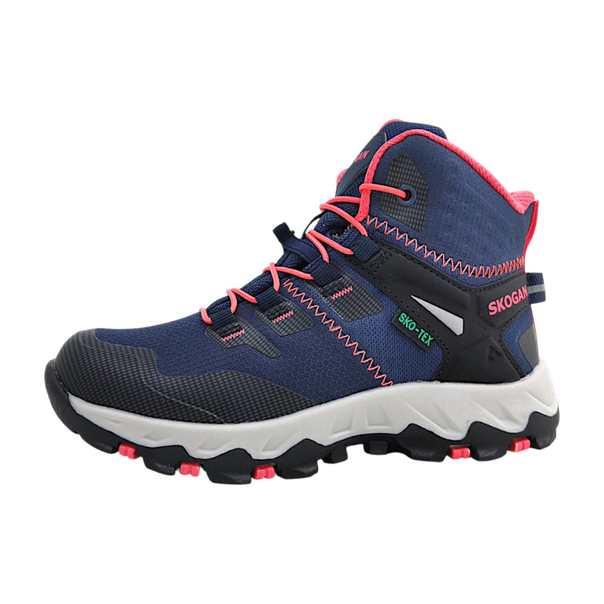 Skogan Aino Kinderschuhe Mädchen Stiefel Schnürstiefel Blau Freizeit
