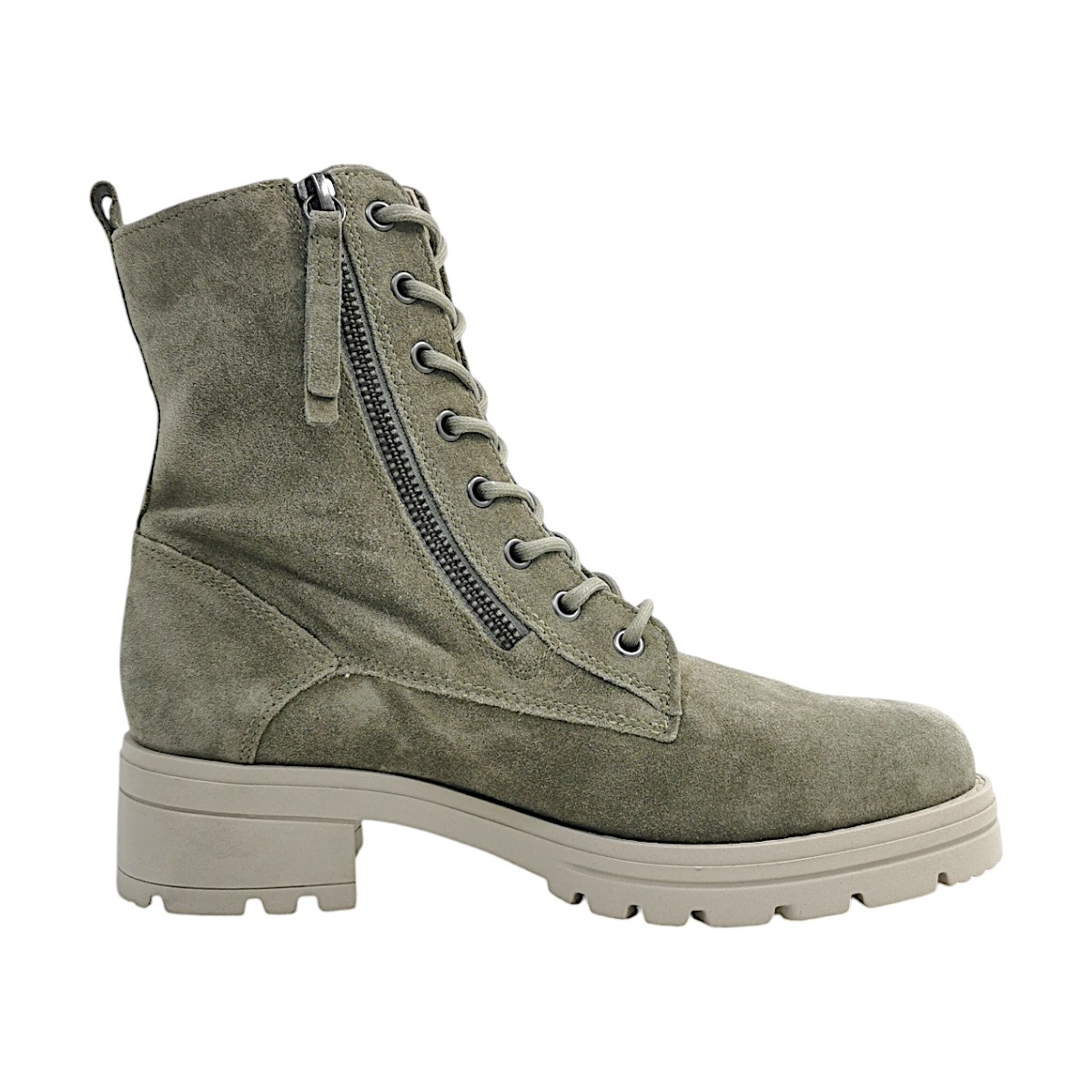 Gabor Comfort Damenschuhe Schaftstiefel Grün Freizeit (34 salvia, Größe 38.5 EU)