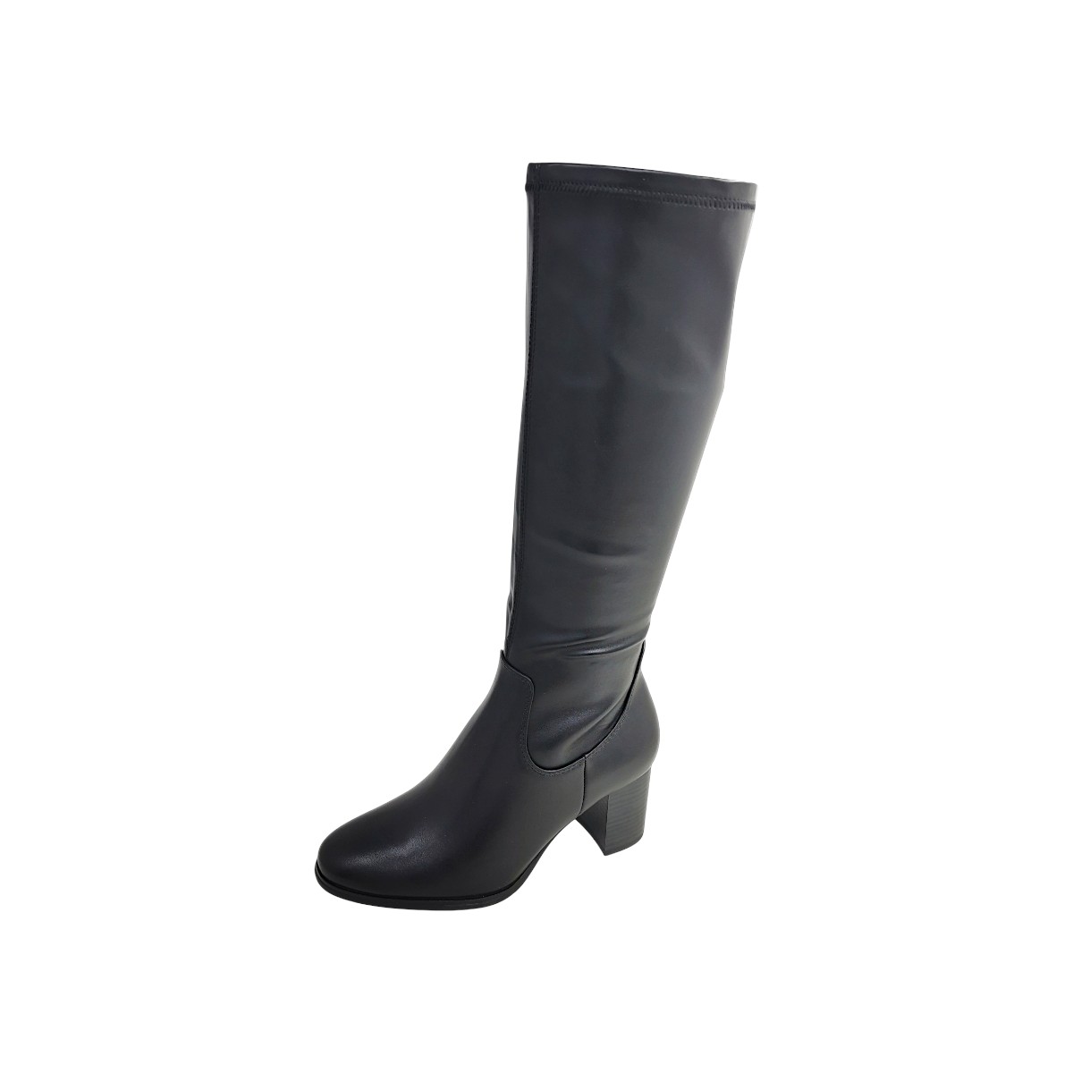 Marco Tozzi Damenschuhe Reißverschluss Schaftstiefel Schwarz Freizeit (black 001, Größe 37 EU)