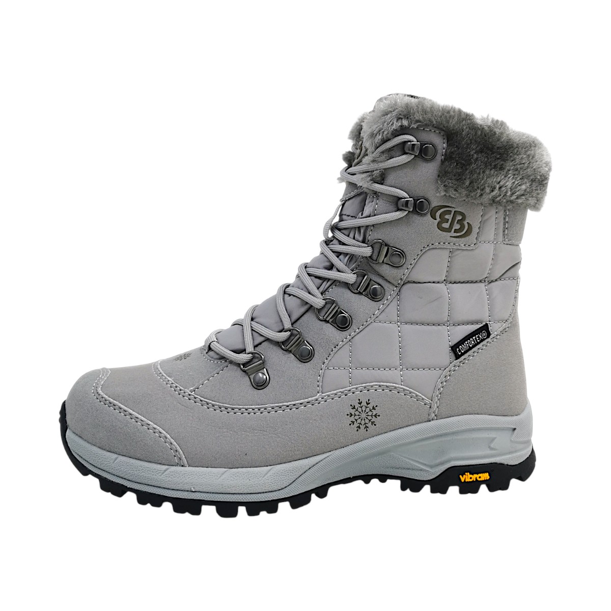 Brütting Himalaya Damenschuhe Stiefel Tex Winterstiefel Grau Freizeit