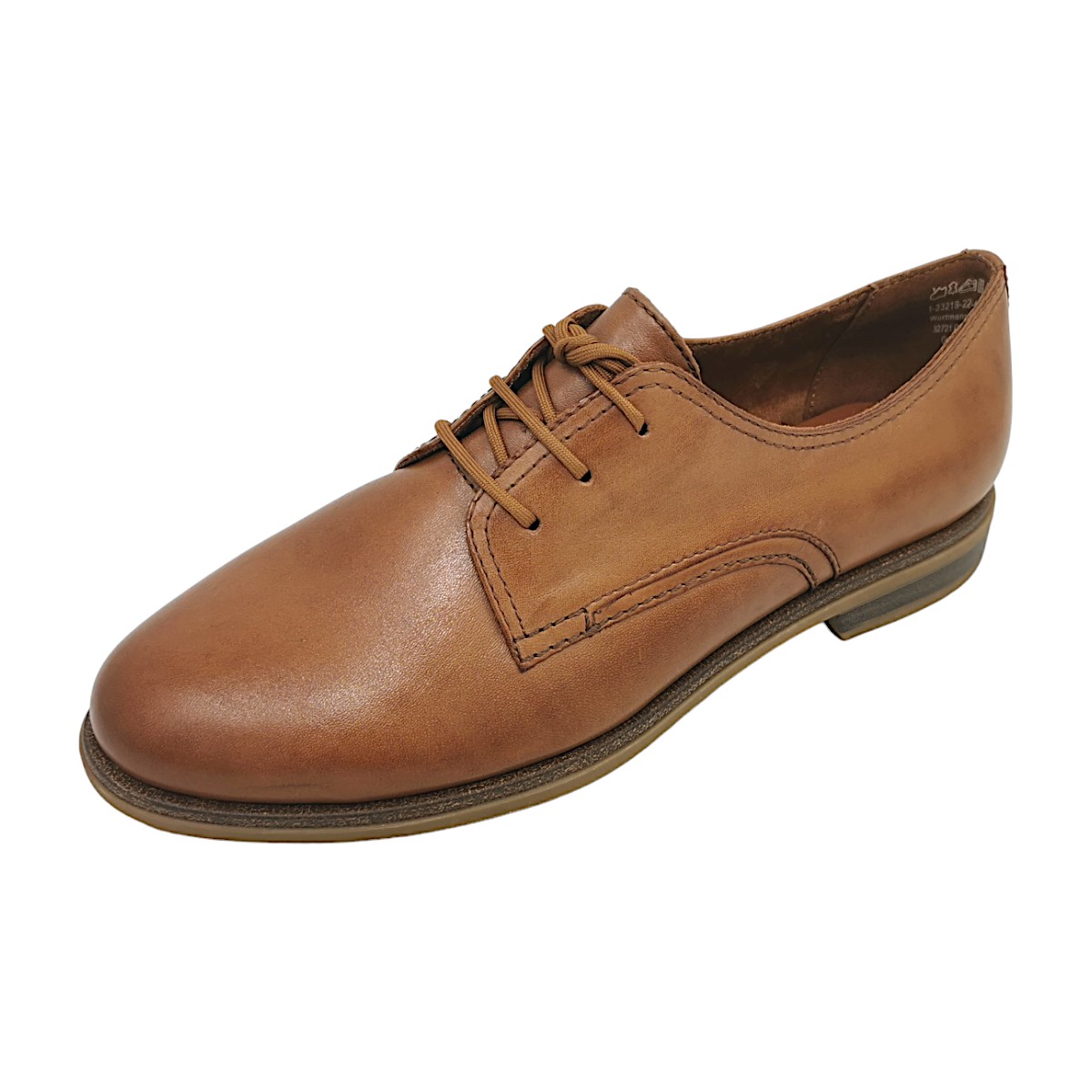 Tamaris Damenschuhe eleganter Schnürer Braun Freizeit (444 Nut, Größe 39 EU)