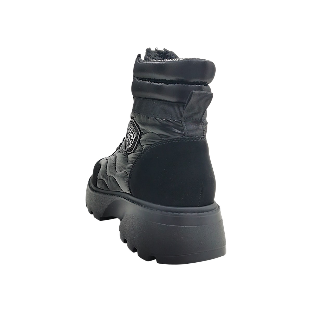 Blauer USA Blanca Damenschuhe Schnürstiefel Schwarz Freizeit (Black BLK, Größe 37 EU)