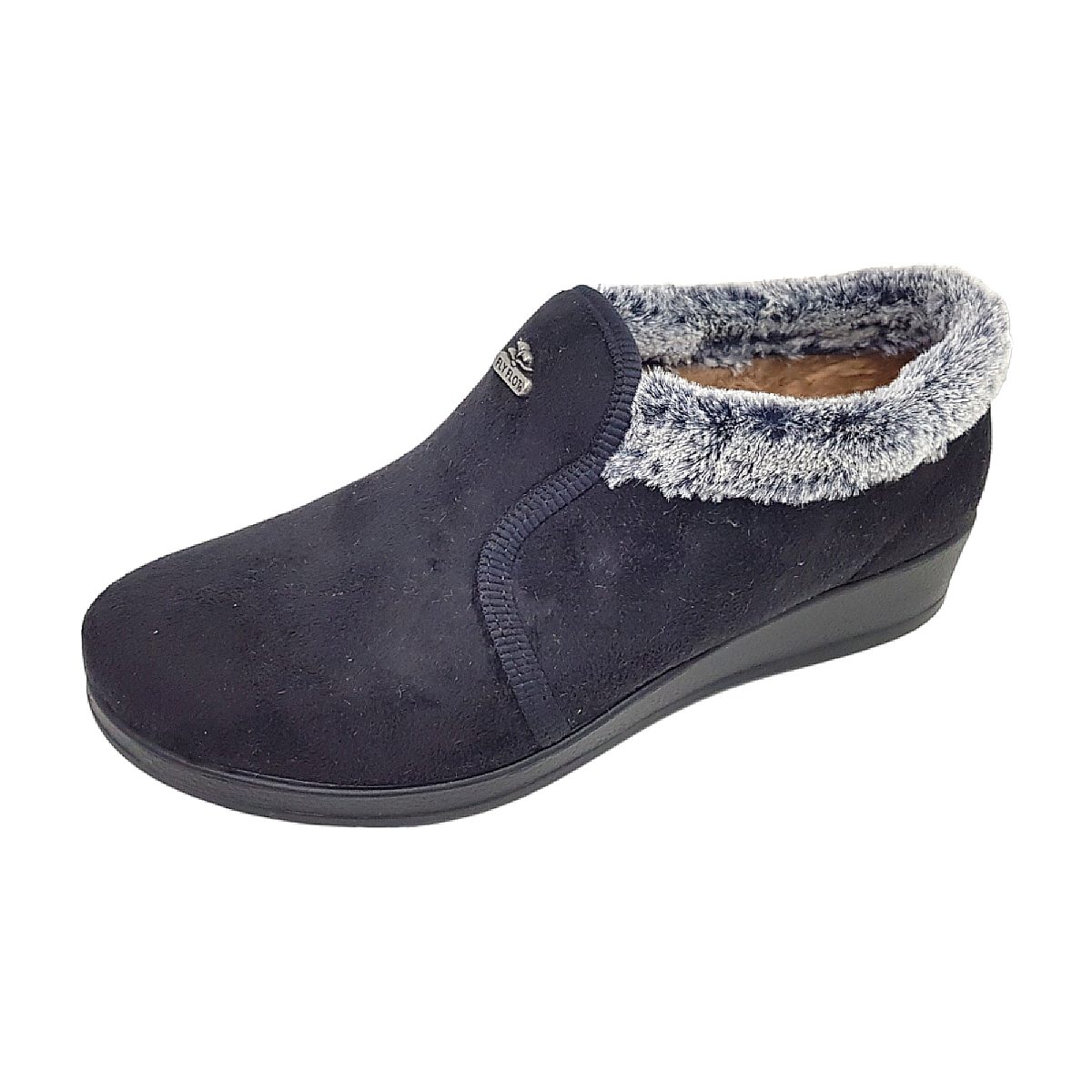 FLY FLOT Damenschuhe Hausschuhe Schwarz Freizeit (01 schwarz, Gr. 1:36) FLY FLOT Damenschuhe Hausschuhe Schwarz Freizeit (01 schwarz, Gr. 1:36)