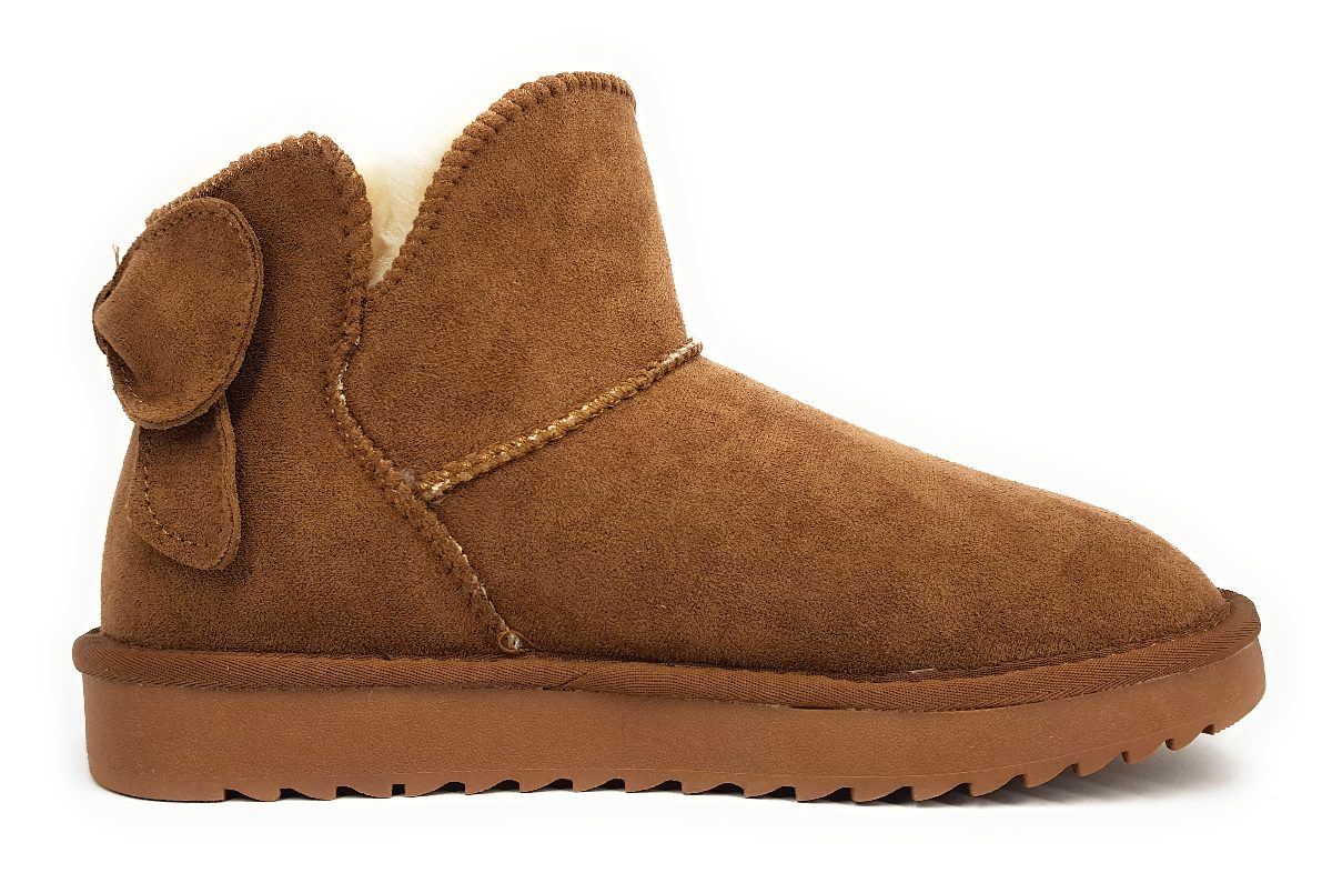 Dockers by Gerli Damenschuhe Stiefel Gefüttert Braun Freizeit